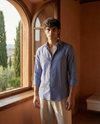 Blue Tide - Linen Shirt