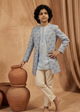 Blue Elephant Indo - Western Set For Kids