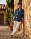 Porto Cruise - Printed Cotton  Shirt