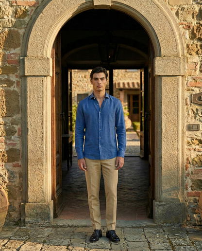 Blue Manor - Linen Shirt