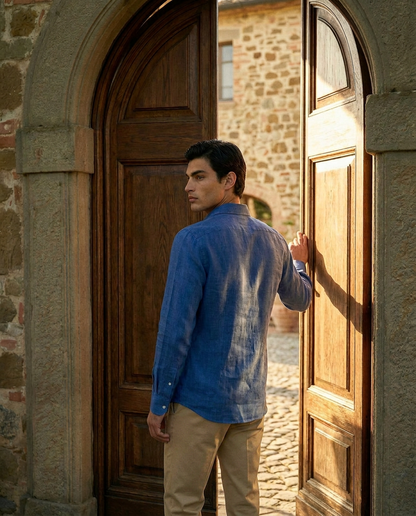 Blue Manor - Linen Shirt