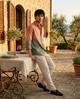 Amalfi Horizon - Linen Shirt