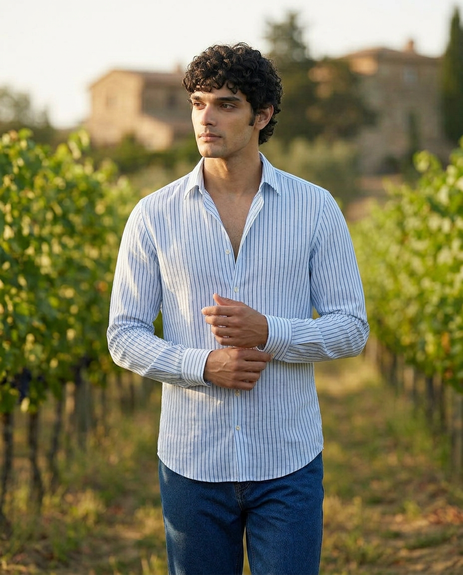White Drift - Linen Shirt