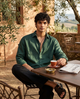Arbor Green  - Linen Shirt