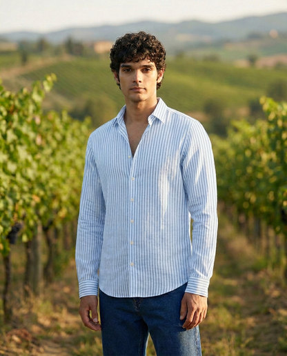 White Drift - Linen Shirt