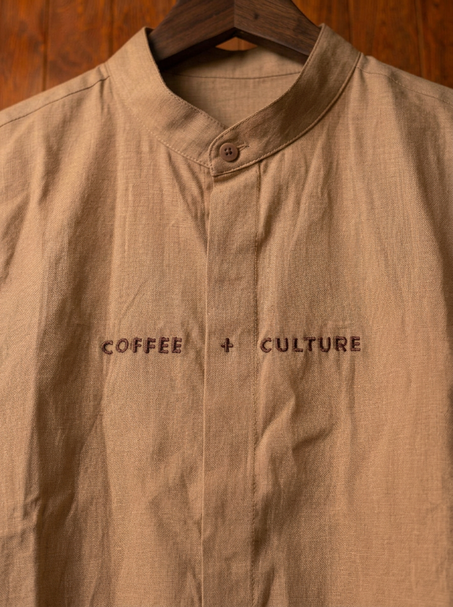 Coffee Culture - Linen Shirt