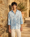 Pacific Purl - Embroidery Linen Shirt