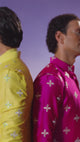 Inara - Silk Embroidery Nehru Jacket Set