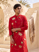 Kamal - Silk Embroidery Kurta Set
