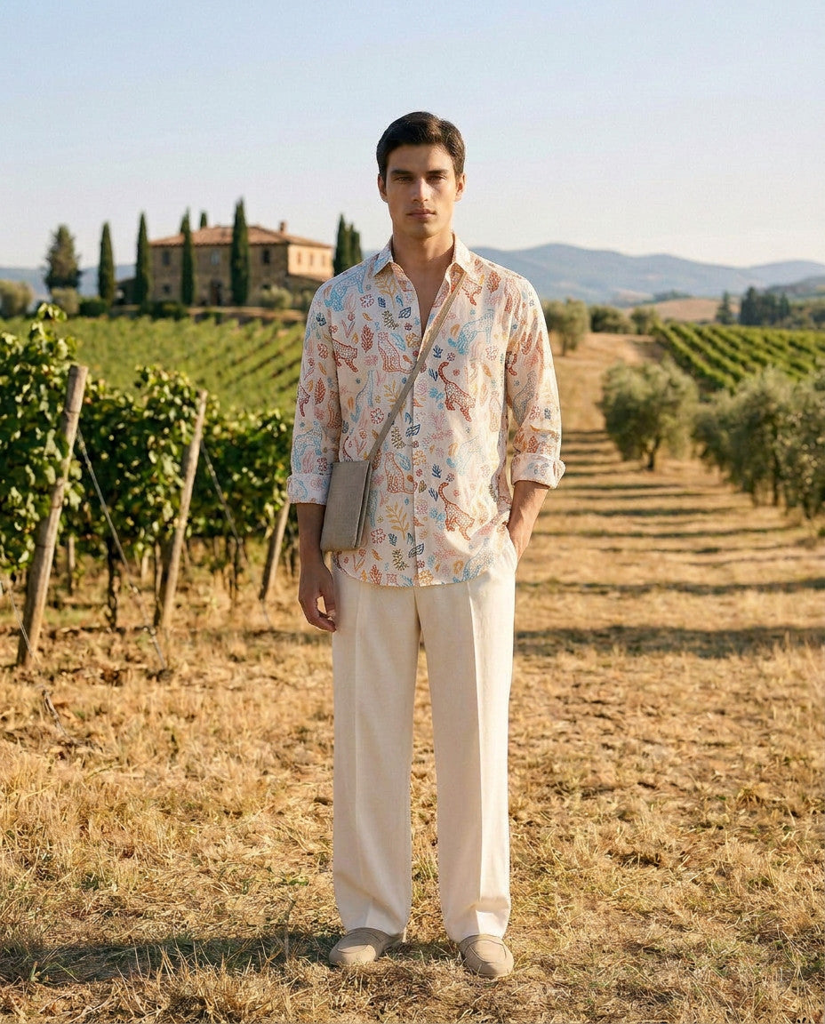 Wild Heritage - Casual Linen Shirt