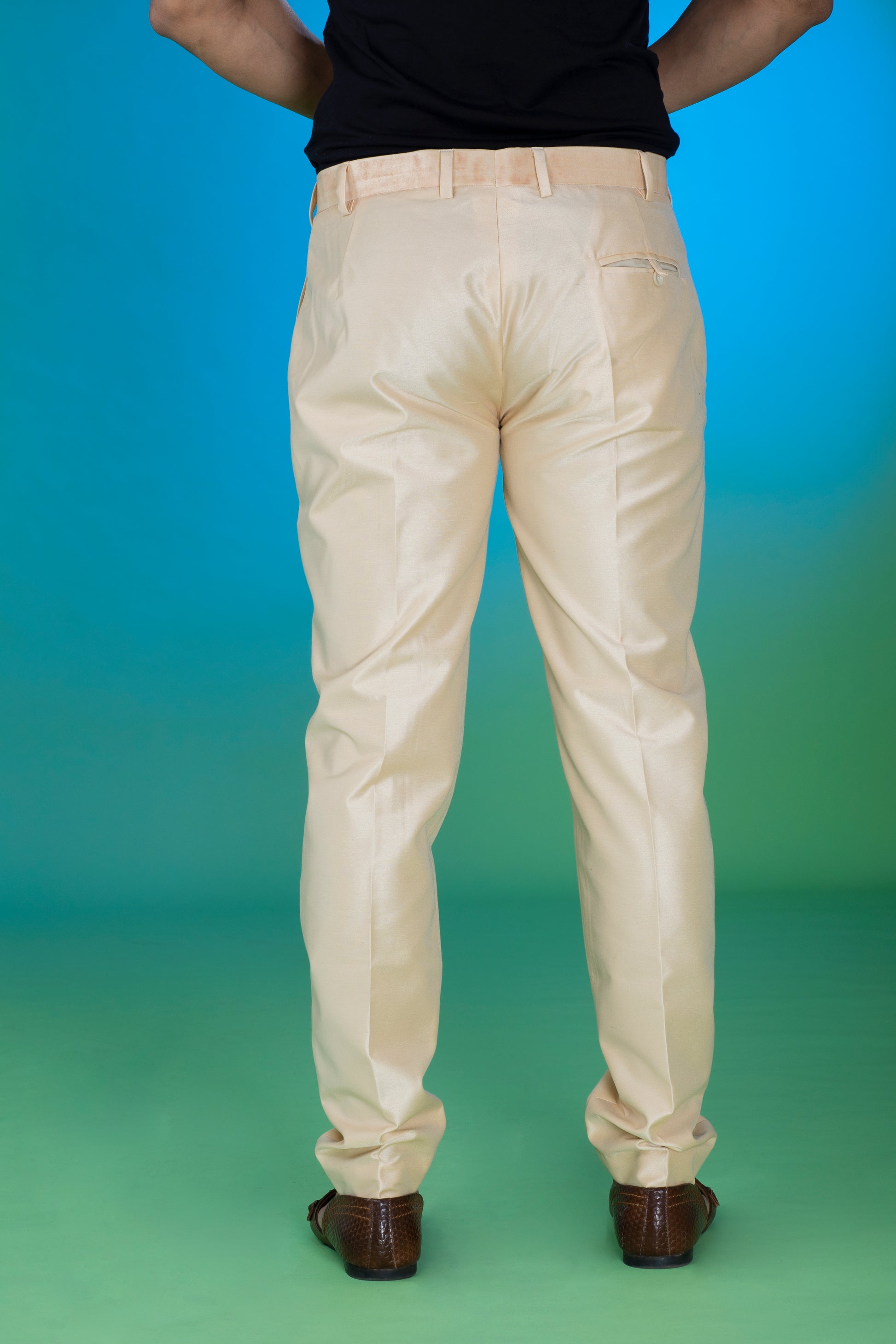 pants for men,pants, Beige Cotton Silk Pants, Silk Pants for men, Silk Pant, Silk