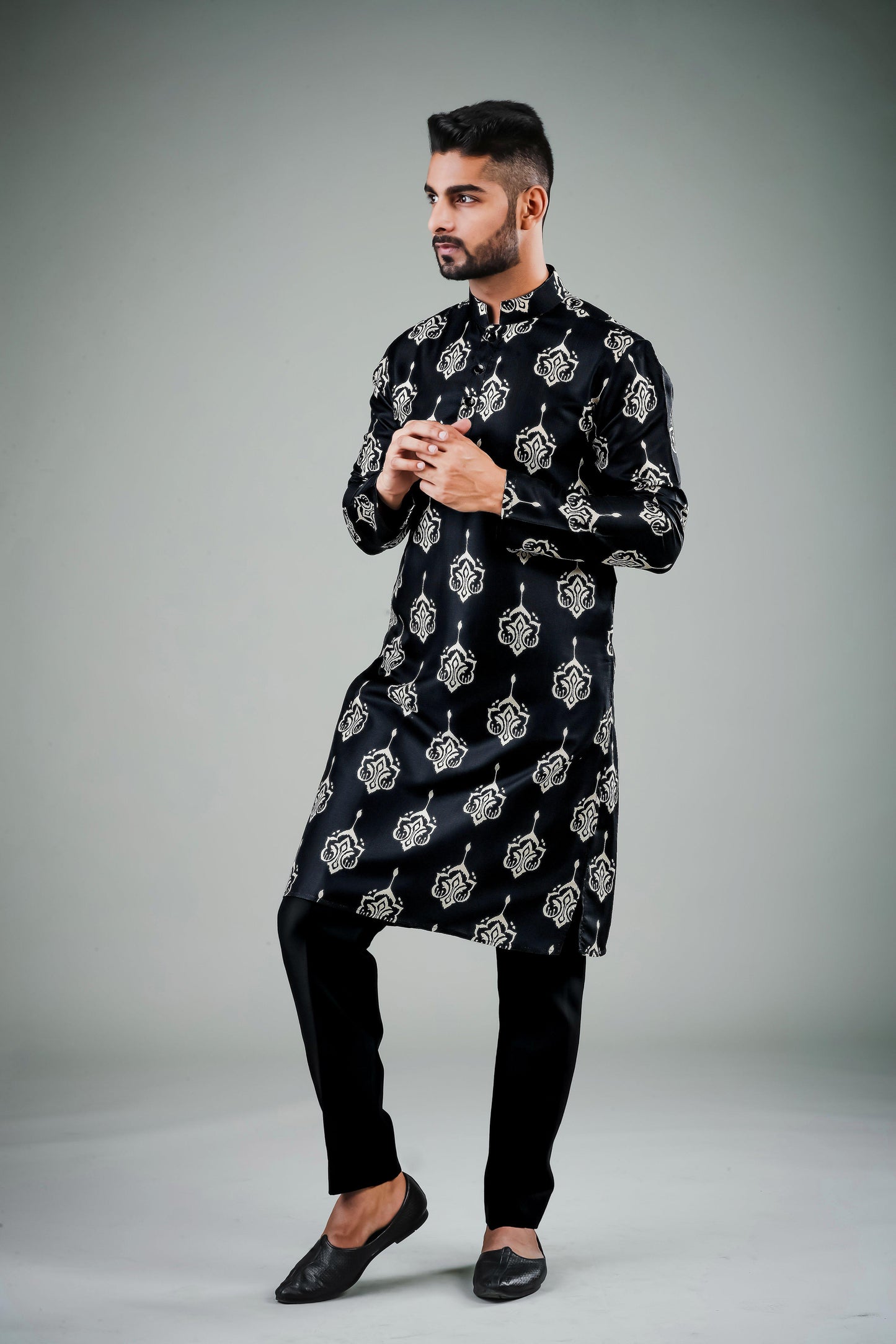 The Luxe Sleek - Silk Kurta