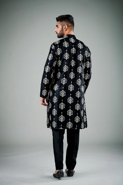 The Luxe Sleek - Silk Kurta